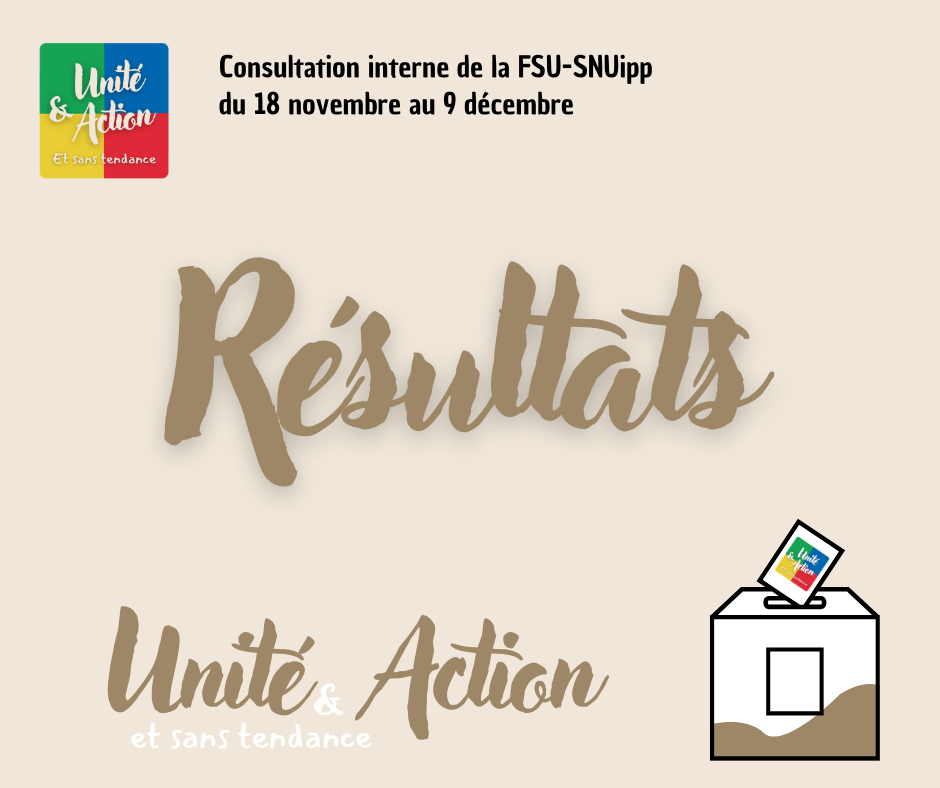Consultation interne : les résultats