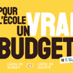 pour l ecole un vrai bidget