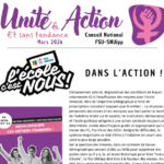 une du bulletin de mars 26