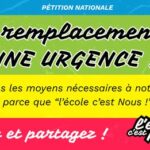 petition remplacement
